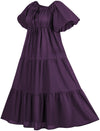 Belle Maxi Chemise Limited Edition Purples